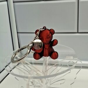 Bear Keychain with O-Clasp and Hope Charm Handmade Silvert…